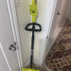 Lime Green Cordless Electric Broom
